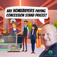 Appraiser Couple at Concession Stand of Homes